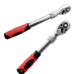 CHIAVE A CRICCHETTO DA 3/8" REVERSIBILE ALLUNGABILE TELESCOPICO CRICCHETTO