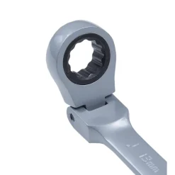 CHIAVE COMBINATE A CRICCHETTO CHROME VANADIUM CON TESTA SNODABILE MISURA MM