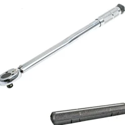 CHIAVE DINAMOMETRICA CRICCHETTO 1/2'' 40-210 Nm SERRAGGIO REVERSIBILE 360mm