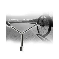 CHIAVE ESAGONALE BUSSOLA SVITA BULLONI CAMBIO RUOTA BICICLETTA INOX 8-10-12 CM