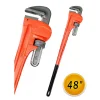CHIAVE GIRATUBI AMERICANO 48" APERTURA REGOLABILE 1200MM CHIAVE INGLESE TUBO