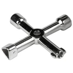 CHIAVE UNIVERSALE MULTIUSO PER APERTURA CONTATORI CASSETTE ELETTRICE ACQUA GAS