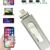 CHIAVETTA PEN DRIVE FLASHDRIVE DA 128GB 4 IN 1 USB PER IPHONE IOS ANDROID TYPE C