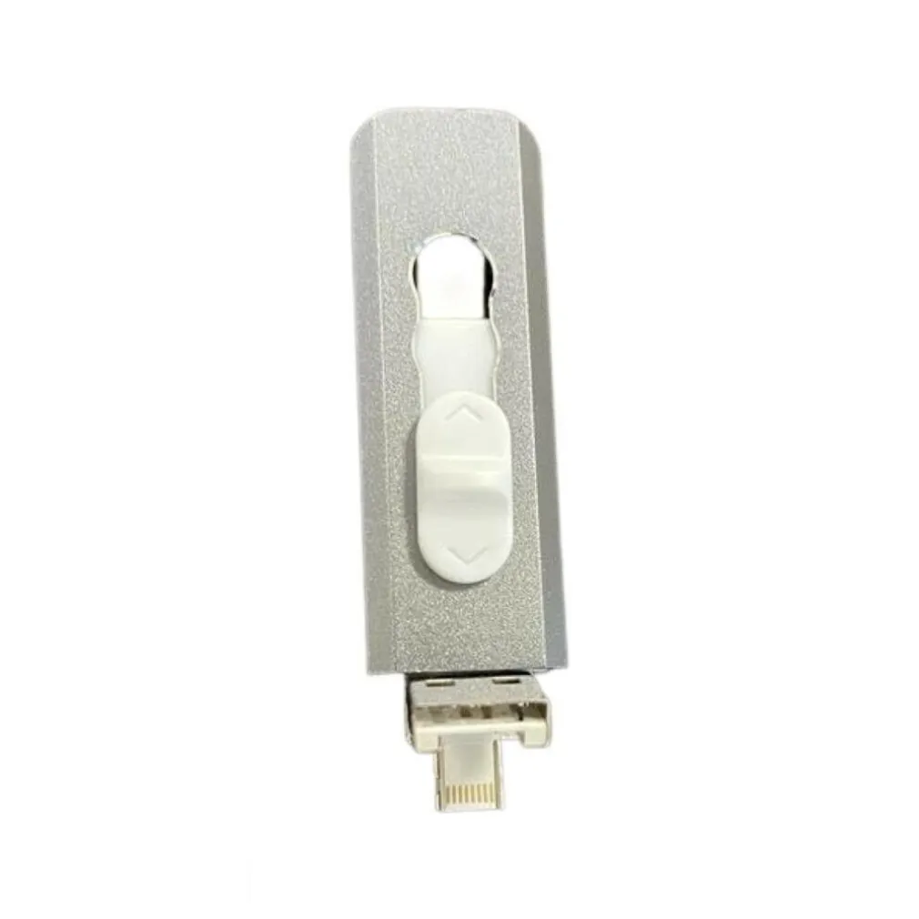 CHIAVETTA PEN DRIVE FLASHDRIVE DA 128GB 4 IN 1 USB PER IPHONE IOS ANDROID TYPE C