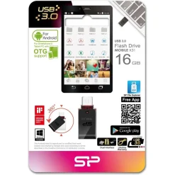 CHIAVETTA USB 16 GB USB3.1 MICROUSB OTG DOPPIA PER SMARTPHONE TABLET OTGX31/16GB