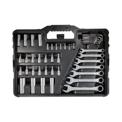 CHIAVI A BUSSOLA CRICCHETTO SET DA 120 PEZZI VANADIUM BUSSOLA INSERTI IN VALIGIA