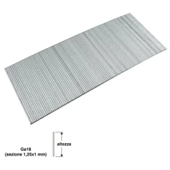 CHIODI PER CHIODATRICE SPARACHIODI ARIA COMPRESSA ELETTRICA 5000PZ CHIODI 25MM