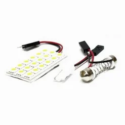 CHIP LED 3 WATT AUTO LUCE ULTRA LUMINOSE 15 LED T10 12 V 6000K MAXTECH L-M03
