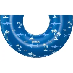 CIAMBELLA GONFIABILE FASHION NAUTICAL SALVAGENTE 119CM CON MANIGLIE ESTATE 36353