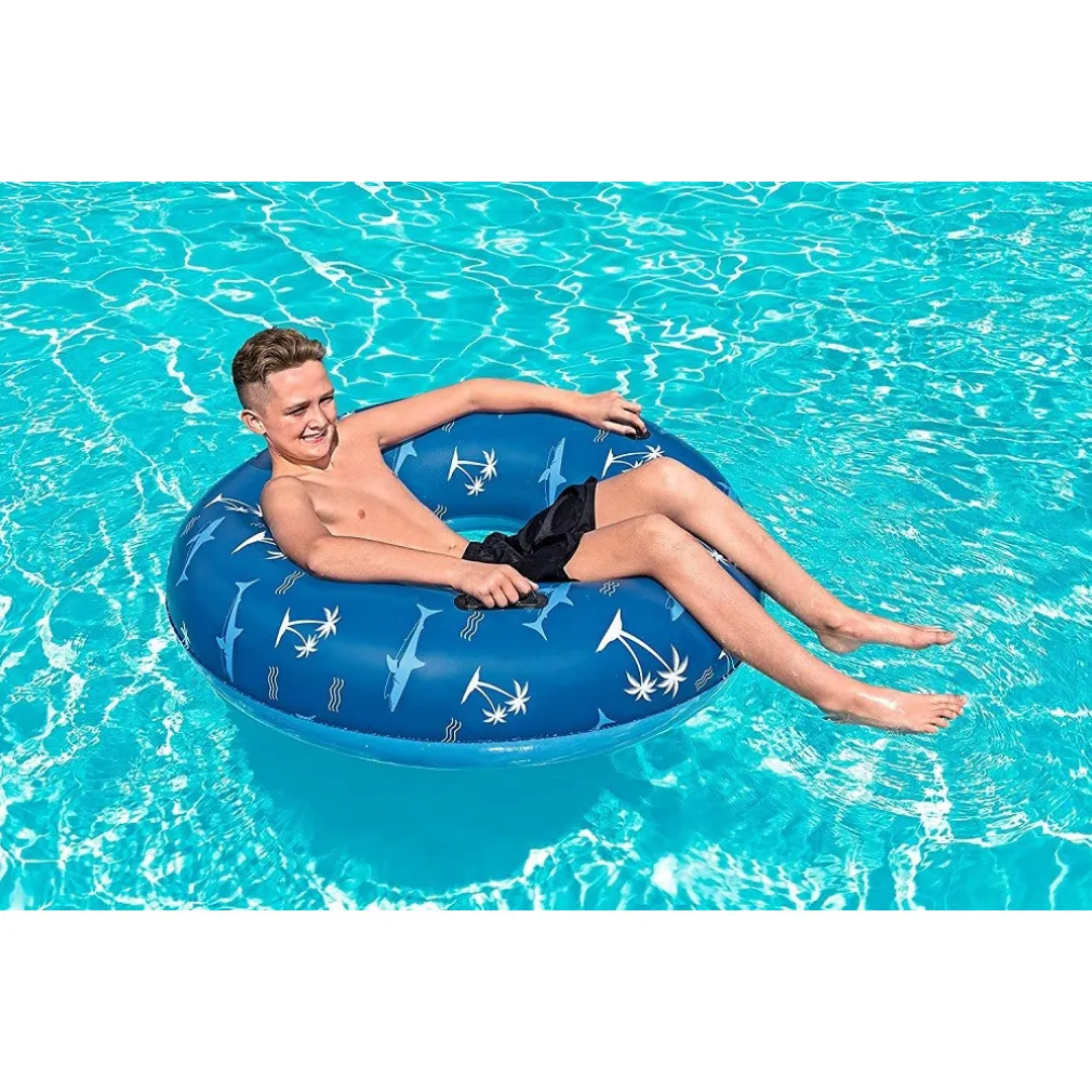 CIAMBELLA GONFIABILE FASHION NAUTICAL SALVAGENTE 119CM CON MANIGLIE ESTATE 36353