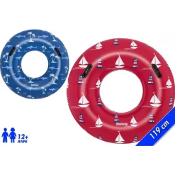 CIAMBELLA GONFIABILE FASHION NAUTICAL SALVAGENTE 119CM CON MANIGLIE ESTATE 36353