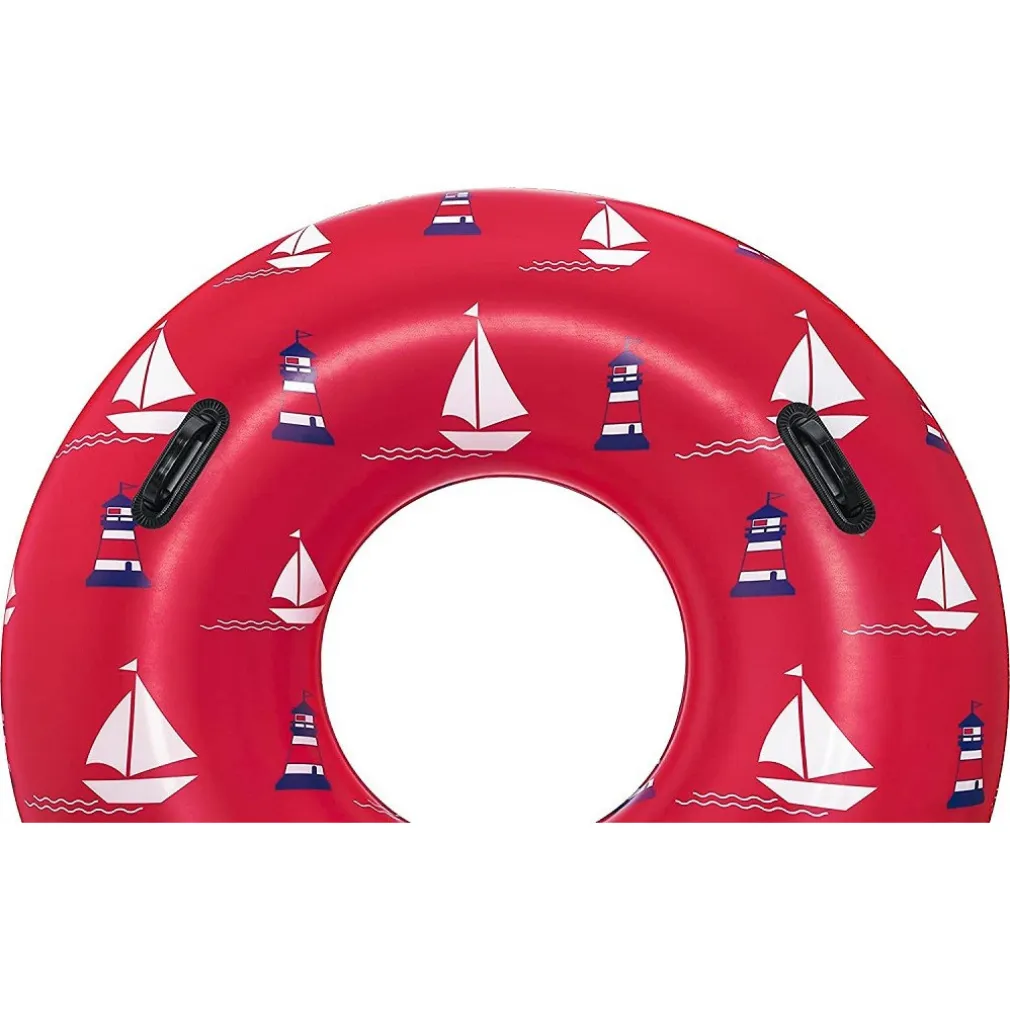 CIAMBELLA GONFIABILE FASHION NAUTICAL SALVAGENTE 119CM CON MANIGLIE ESTATE 36353