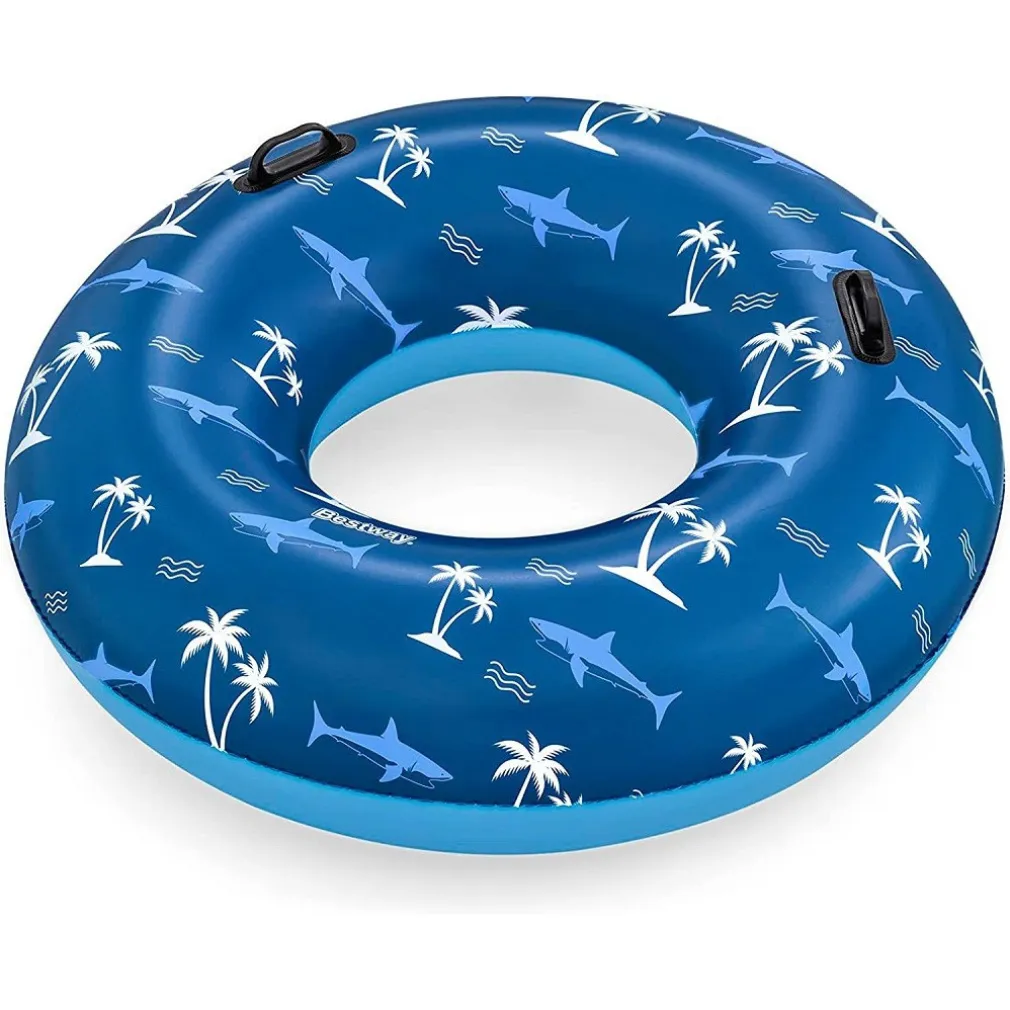 CIAMBELLA GONFIABILE FASHION NAUTICAL SALVAGENTE 119CM CON MANIGLIE ESTATE 36353