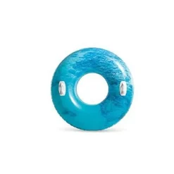 CIAMBELLA GONFIABILE NATURE MARE PISCINA 91CM CON MANIGLIE COLORI ASSORTITI 56267