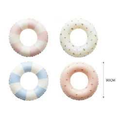 CIAMBELLA PISCINA GONFIABILE SALVAGENTE NUOTO BAMBINI 90 CM VARI MODELLI 15591