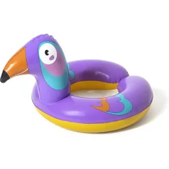 CIAMBELLA SALVAGENTE GONFIABILE BAMBINI CON TESTA ANIMALI SAFARI ASSORTITI 36112