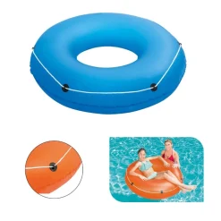 CIAMBELLA SALVAGENTE GONFIABILE GALLEGGIANTE CON CORDA SUMMER BLAST DA 119 CM 36120