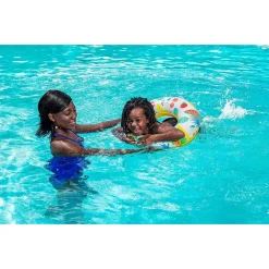 CIAMBELLA SALVAGENTE GONFIABILE A FANTASIA 61 CM PER BAMBINI MODELLI ASS. 36014