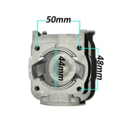 CILINDRO PISTONE GUARNIZIONI KIT RICAMBIO MOTOSEGA 44 MM DECESPUGLIATORE GF-0518