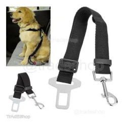 CINTURA DI SICUREZZA PER CANI CANE GUINZAGLIO REGOLABILE AUTO UNIVERSALE