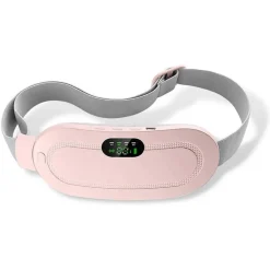 CINTURA RISCALDANTE PORTATILE A BATTERIA USB 4 MODALITÀ MASSAGGIO PER MESTRUAZIONI SOLLIEVO