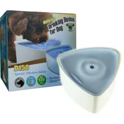 CIOTOLA CANE GATTO REFRIGERATA ACQUA FRESCA PURIFICAZIONE FITRAGGIO 12VOLT 1.5LT