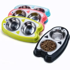 CIOTOLA CANE MANGIARE LENTO NUTRIRE SANO ANIMALE CUCCIOLO ALIMENTI PIATTI PIASTRA