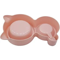 CIOTOLA DOPPIA GATTI CANI 2IN1 DISTRIBUTORE ACQUA ALIMENTI AUTOMATICHE BORRACCE