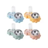 CIOTOLA DOPPIO CORPO COMBO PER CIBO ACQUA DISPENSER IN PLASTICA PER CANI GATTI
