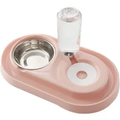 CIOTOLA IN PLASTICA PER GATTI CANI PICCOLI ANIMALI DOMESTICI PER ALIMENTI ACQUA