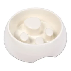 CIOTOLA PER CANI ALIMENTAZIONE LENTA 1000ML IN PLASTICA PER MANGIARE LENTAMENTE