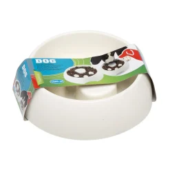 CIOTOLA PER CANI ALIMENTAZIONE LENTA 1000ML IN PLASTICA PER MANGIARE LENTAMENTE