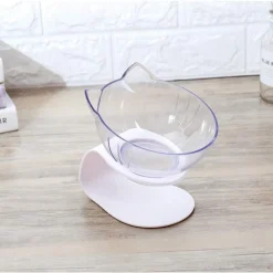 CIOTOLA SINGOLA FORMA GATTO INCLINABILE REGOLABILE PER GATTI CANI ALIMENTI ACQUA