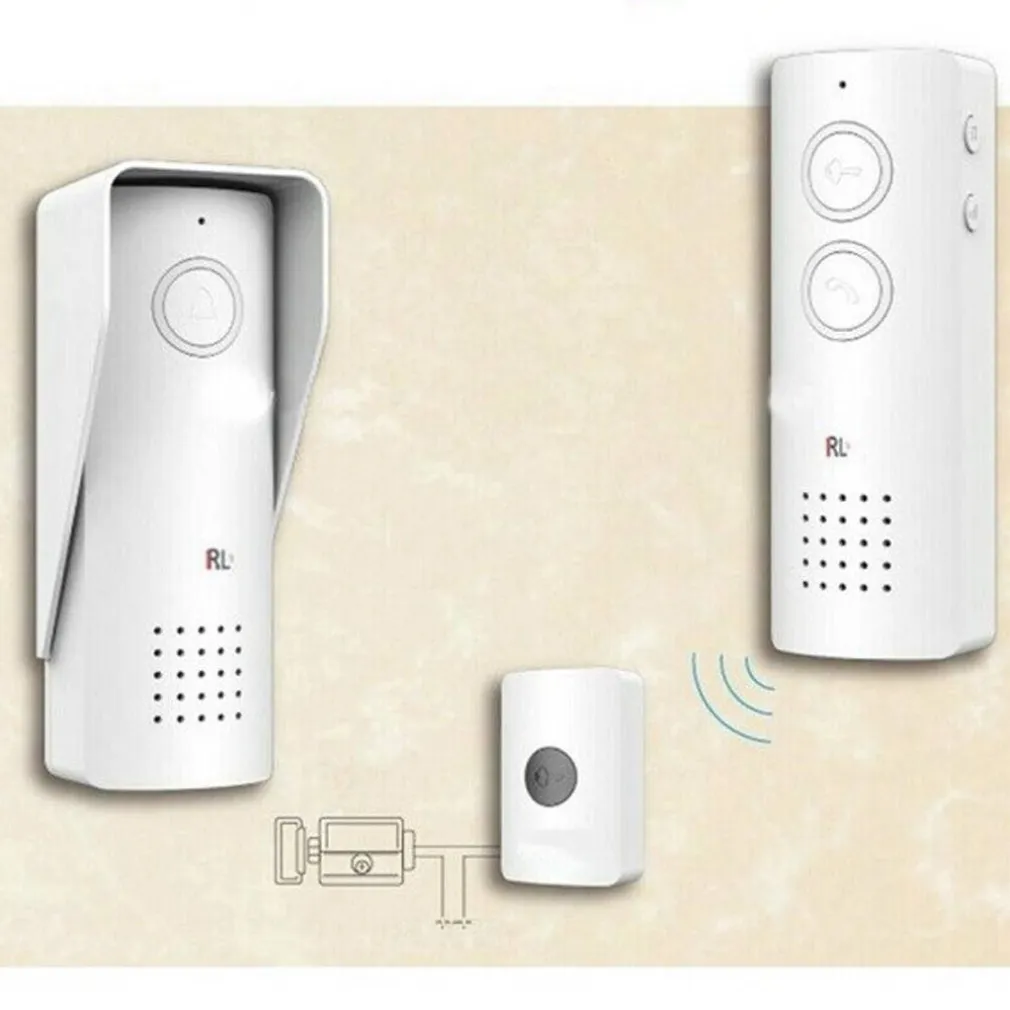 CITOFONO WIRELESS SENZA FILI DA ESTERNO CAMPANELLO MONOFAMILIARE CASA RL-0518L