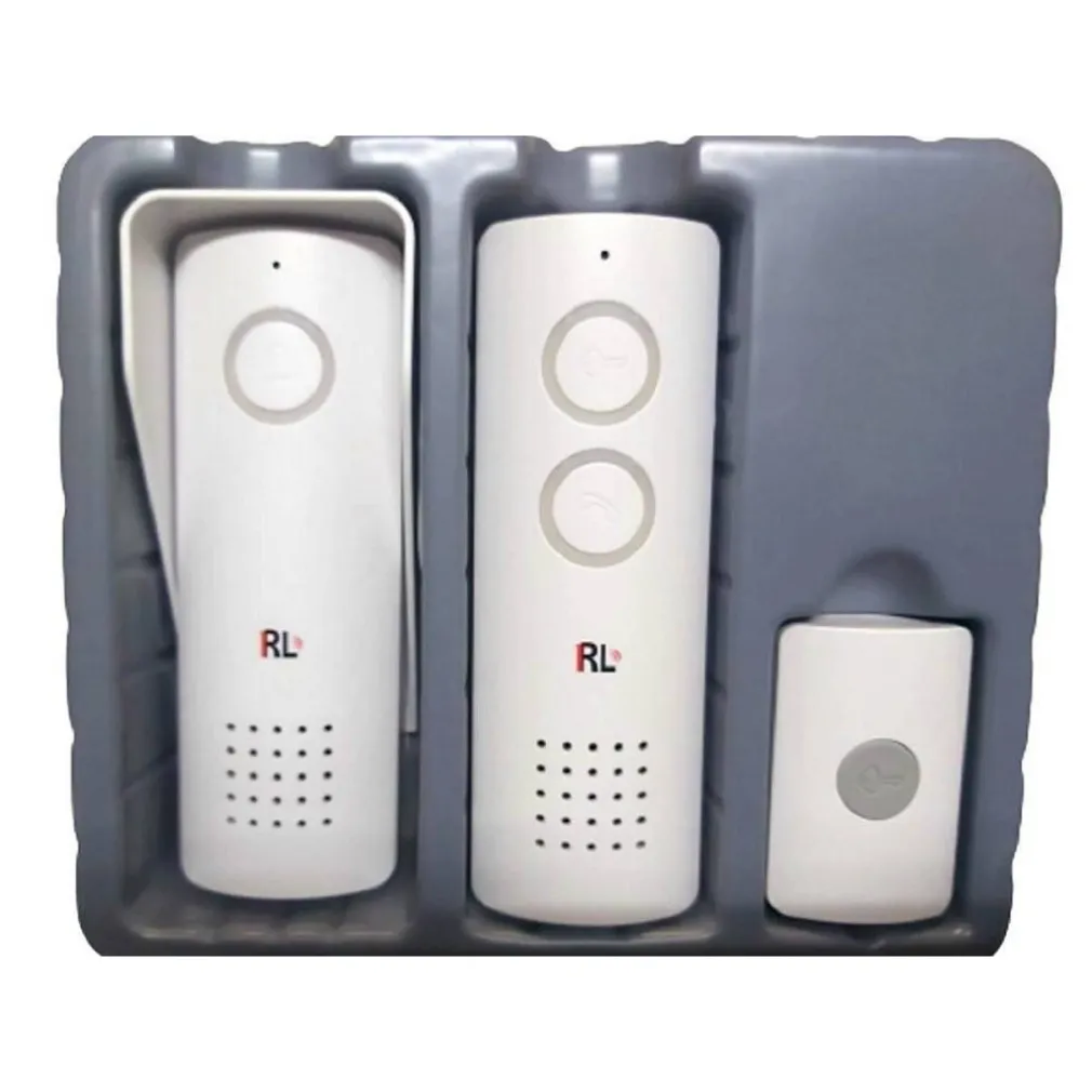 CITOFONO WIRELESS SENZA FILI DA ESTERNO CAMPANELLO MONOFAMILIARE CASA RL-0518L