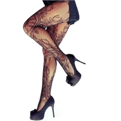 COLLANT CALZE DONNA SEXY RETE NERO TOY INTIMO SEX LINGERIE 79594