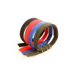 COLLARE IN NYLON CON IMBOTTITURA PER CANI PICCOLA TG. CHIUSURA FIBBIA REGOLABILE