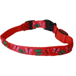 COLLARE PER CANE CANI A LED LUMINOSO SICUREZZA LED NOTTURNO CLIP FANTASIA TG.L