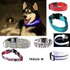 COLLARE PER CANE CANI A LED LUMINOSO SICUREZZA LED NOTTURNO CLIP FANTASIA TG.M