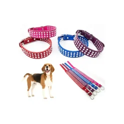 COLLARE PER CANE CANI CON STRASS E BRILLANTINI BRILLANTINATO TAGLIA MEDIA