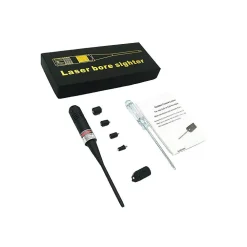 COLLIMATORE ALLINEATORE LASER PER OTTICA CARABINA 4 ADATTATORI DA 0.20 AL 0.50