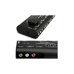 COMMUTATORE DI SEGNALE AUDIO-VIDEO AV 4 IN 1 Q-AU51 PER LETTORE DVD VIDEOCAMERA