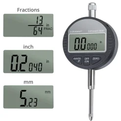 COMPARATORE CENTESIMALE DIGITALE CON DISPLAY 0-25,4MM/0,5" TORNIO  0,01MM/0,005"