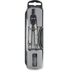 COMPASSO BALAUSTRINO DI PRECISIONE CON PORTAMINE DISEGNO GEOMETRIA BALUSTRA