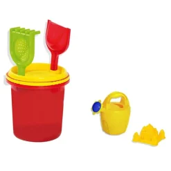 COMPLETO SECCHIELLO ACCESSORI PALETTE GIOCHI MARE JUMBO IN RETE BAMBINI 114275