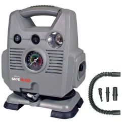 COMPRESSORE DI ARIA 12V 260 PSI DOPPIO MOTORE CON MANOMETRO INTEGRATO CPS-0161