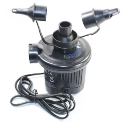 COMPRESSORE GONFIATORE ELETTRICO PORTATILE POMPA 220V 3 RIDUTTORI PER GONFIABILI