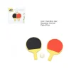 CONFEZIONE SET PING PONG GOMME PER CANCELLARE A FORMA DI RACCHETTE SCUOLA