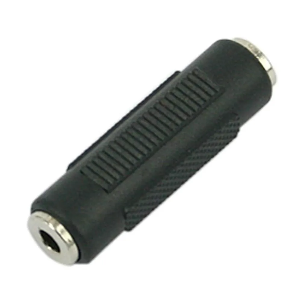 CONNETTORE ACCOPPIATORE ADATTATORE CAVO STEREO AUDIO AUX FEMMINA / FEMMINA C-069