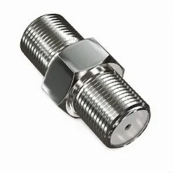 CONNETTORE ADATTATORE CAVO COASSIALE SAT FEMMINA/FEMMINA TELEVISORE MAXTECH C-007